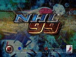 NHL 99 Title Screen